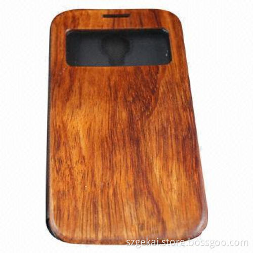 Wooden case for Samsung s4